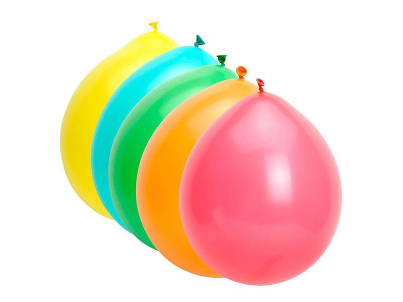 Folat BV Colored Balloons 10pcs.