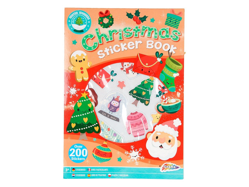 Creative Craft Group XMAS Sticker Book A4 8 Sheets