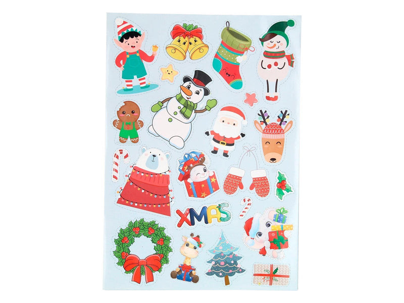 Creative Craft Group XMAS Sticker Book A4 8 Sheets