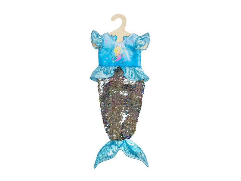 Heless Mermaid Doll Dress with Sequins 35-45 cm