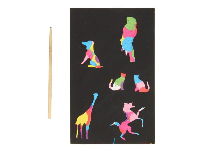 Toi-Toys Scratch Set Rainbow Figures
