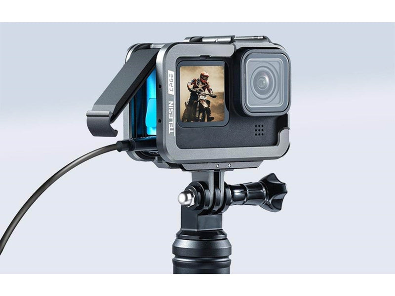 TELESIN Alu cage for GoPro Hero 12/11/10/9