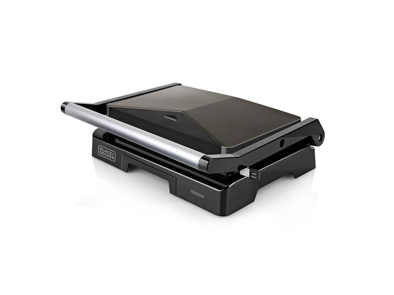 Black & Decker 1000W grill with 23x14.5 surface plates