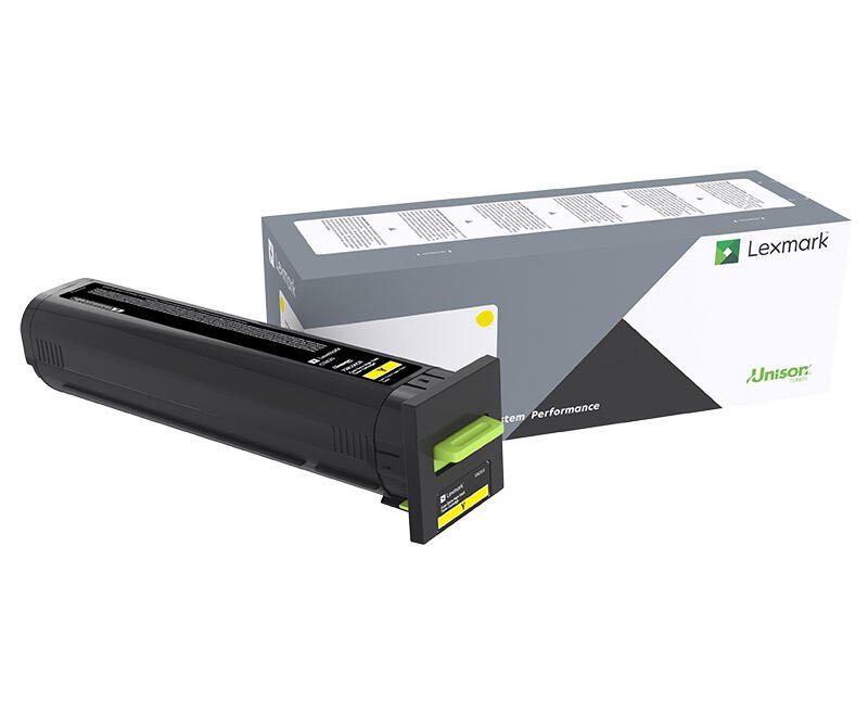 Lexmark Original Toner Standard Variante - CS/CX820 gelb 22000 Seiten (72K0X40)