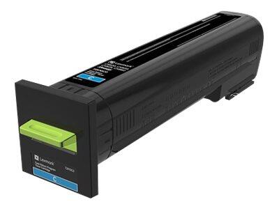 Lexmark Original Toner - cyan (72K20C0) für CS820de/dtfe/dte, CX820de/dtfe, CX825de/dte/dtfe