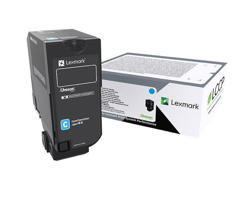 Lexmark Original Toner Standard Variante - CS/CX725 cyan 12000 Seiten (74C0H20)