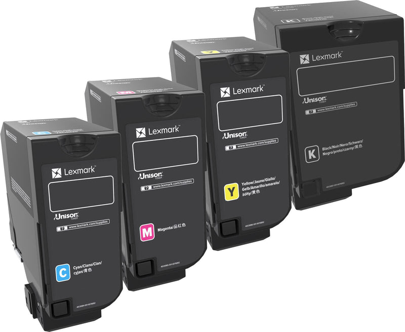 Lexmark Original Toner - 4er Multipack für CS720de/dte, CS725de/dte, CX725de/dhe/dthe