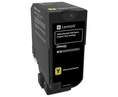 Lexmark Original Toner - gelb (74C2SY0) für CS720de/dte, CS725de/dte, CX725de/dhe/dthe