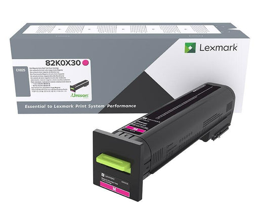 Lexmark Original Toner Standard Variante - CX825 magenta 22000 Seiten (82K0X30)