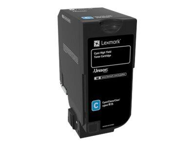Lexmark Original Toner Standard Variante - CX725 cyan 16.000 Seiten (84C0H20)