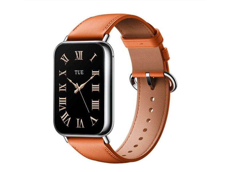 Xiaomi Smart Band 9 Pro/8 Pro Leather Quick Release Strap - Coral / Orange