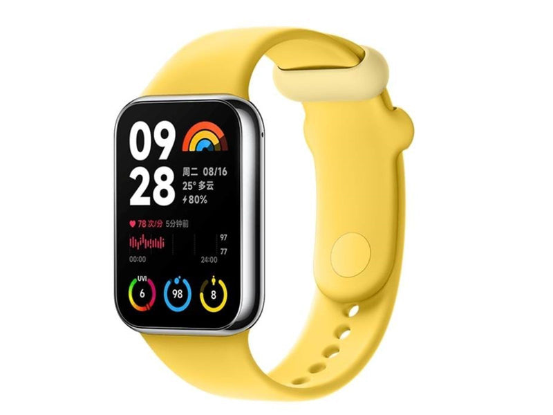 Xiaomi Smart Band 9 Pro/8 Pro TPU Quick Release Strap - Lemon Yellow