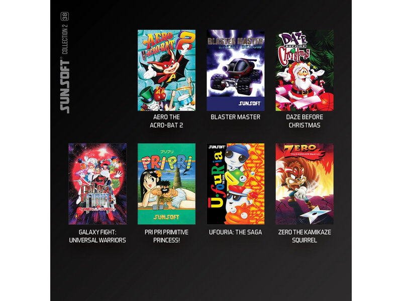 Sunsoft Collection 2 - Evercade - Retro - PEGI 12