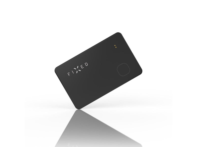 FIXED Tag Card Tracker for Apple Find My Black