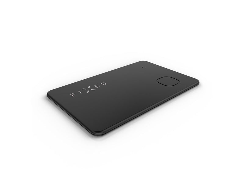 FIXED Tag Card Tracker for Apple Find My Black
