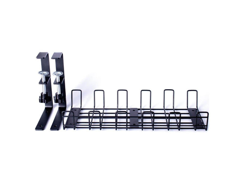 Desire2 Deskmate Cable Basket Clamp Mount Black
