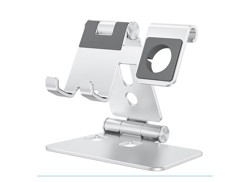 Desire2 Restore Pro Charging Stand For Apple Watch Silver