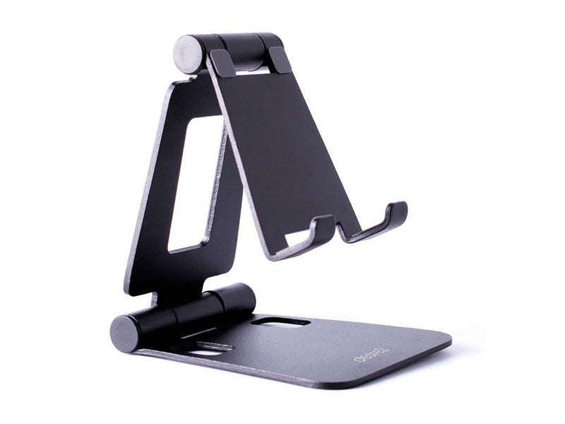 Desire2 Folding Phone Holder Aluminium Black