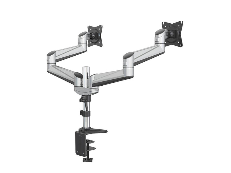 Desire2 Monitor Arm Duo Aluminium Gas