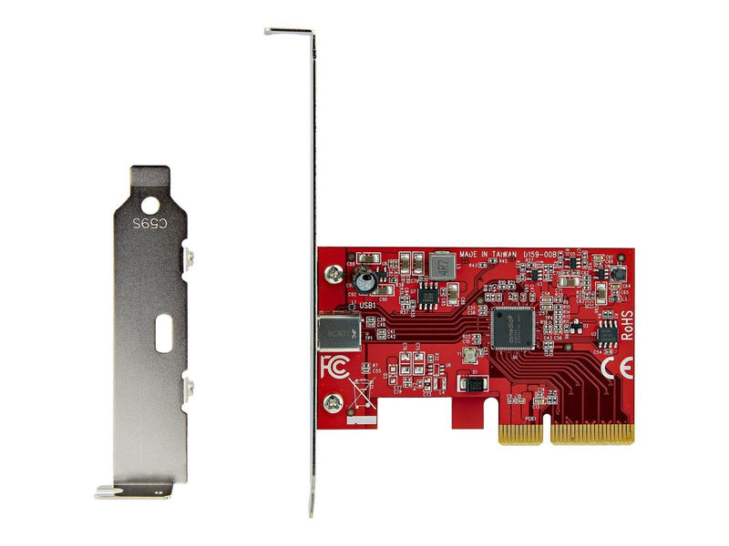 StarTech.com USB 3.2 Gen 2x2 PCIe Card - USB-C 20Gbps PCI Express 3.0 x4 Controller - USB Type-C Add-On PCIe Expansion Card -Win