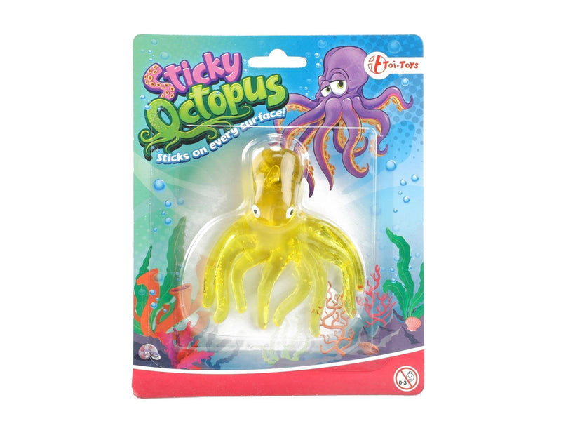 Toi-Toys Window Crawler Sticky Octopus (Assorted)
