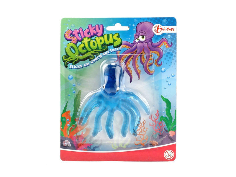 Toi-Toys Window Crawler Sticky Octopus (Assorted)