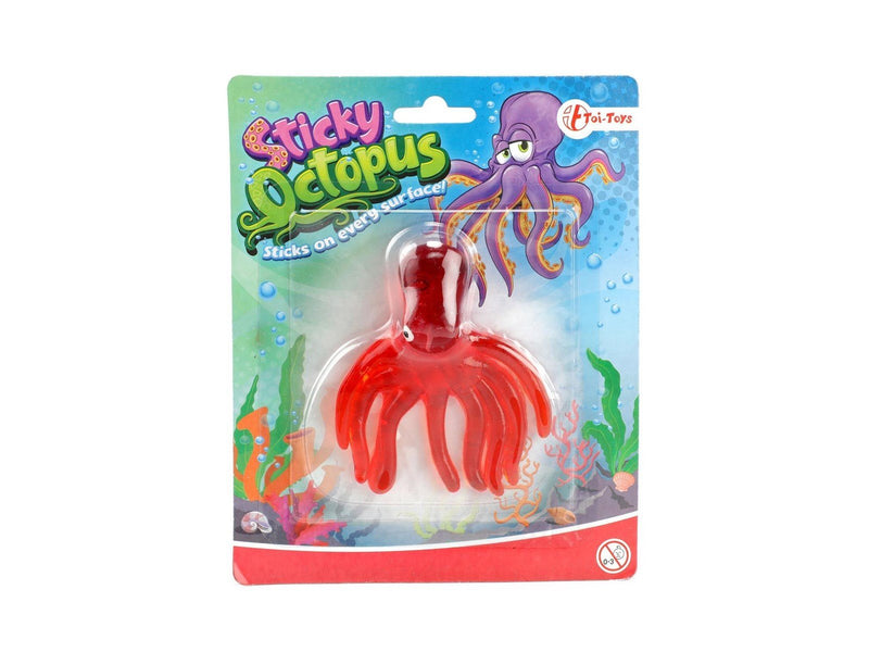 Toi-Toys Window Crawler Sticky Octopus (Assorted)