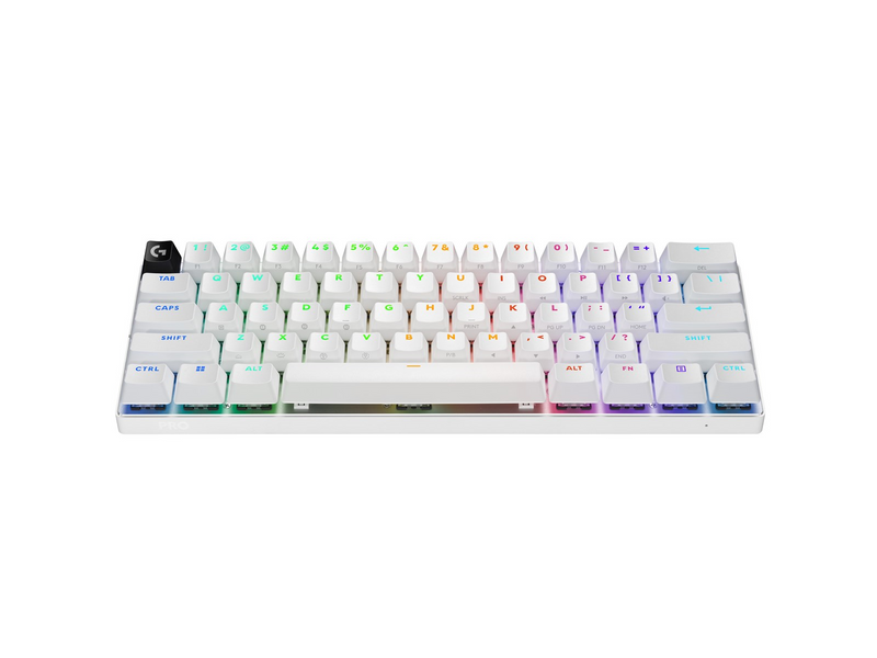 Logitech G PRO X 60 LIGHTSPEED - Gaming Tastaturen - ohne Numpad - Englisch - US - Weiss