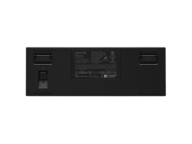 Logitech G PRO X 60 LIGHTSPEED - Gaming Tastaturen - ohne Numpad - Englisch - US - Weiss
