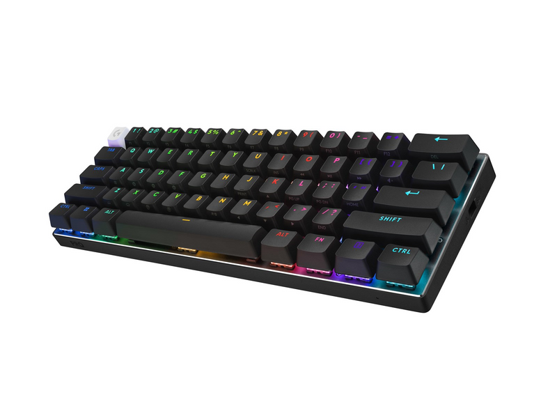 Logitech G PRO X 60 LIGHTSPEED - Gaming Tastaturen - ohne Numpad - Englisch - US - Schwarz