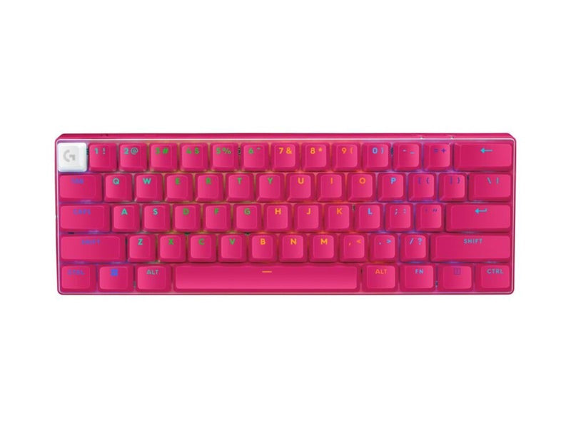 Logitech G PRO X 60 LIGHTSPEED - Gaming Tastaturen - ohne Numpad - Englisch - US - Pink