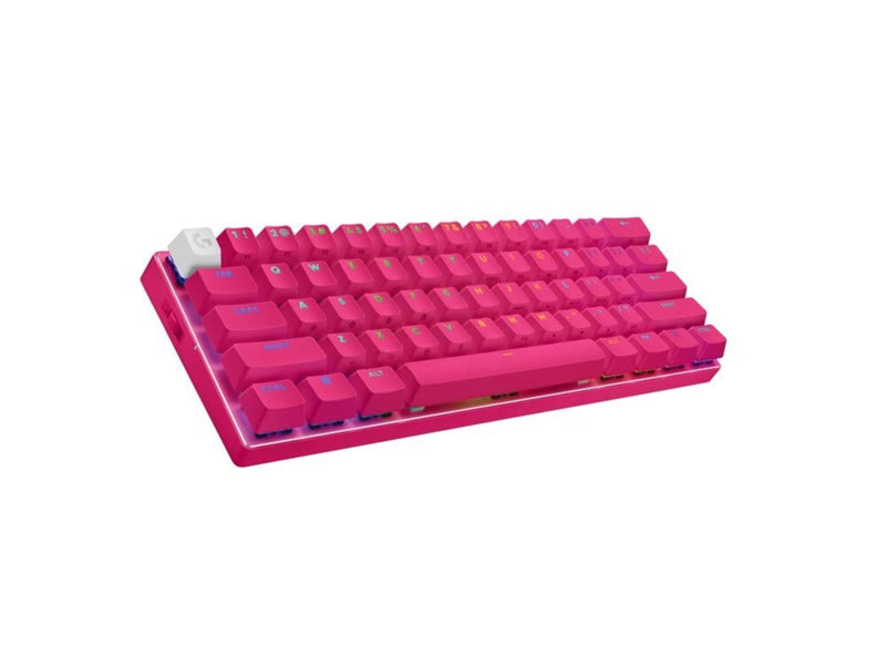 Logitech G PRO X 60 LIGHTSPEED - Gaming Tastaturen - ohne Numpad - Englisch - US - Pink