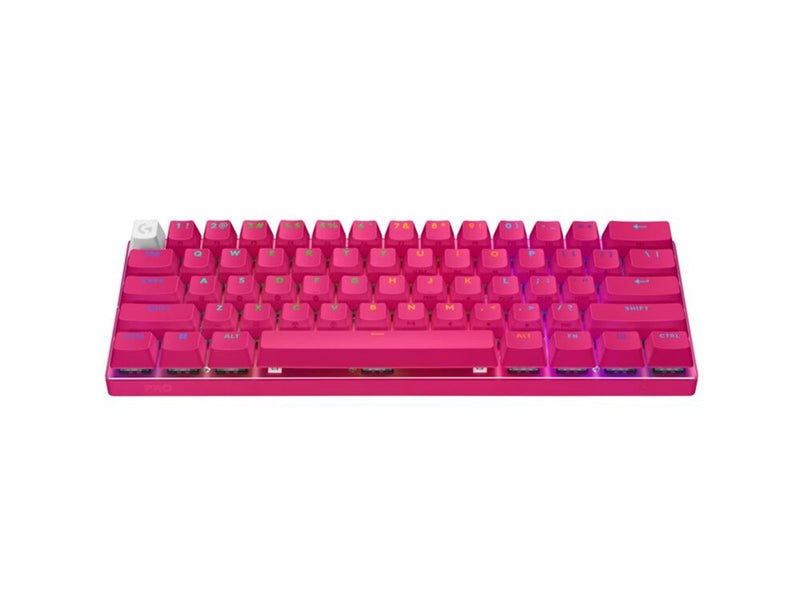 Logitech G PRO X 60 LIGHTSPEED - Gaming Tastaturen - ohne Numpad - Englisch - US - Pink