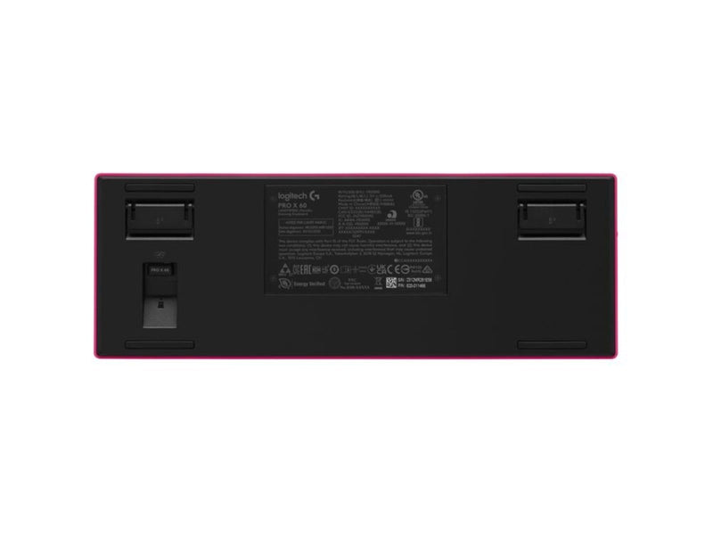 Logitech G PRO X 60 LIGHTSPEED - Gaming Tastaturen - ohne Numpad - Englisch - US - Pink