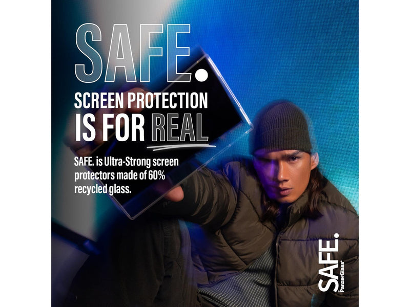 SAFE. by PanzerGlass Screen Protector Samsung Galaxy S24 | Ultra-Wide Fit w. EasyAligner