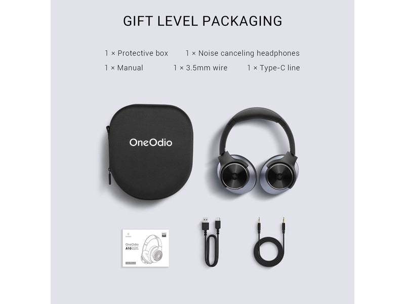 OneOdio A10 ANC - Black
