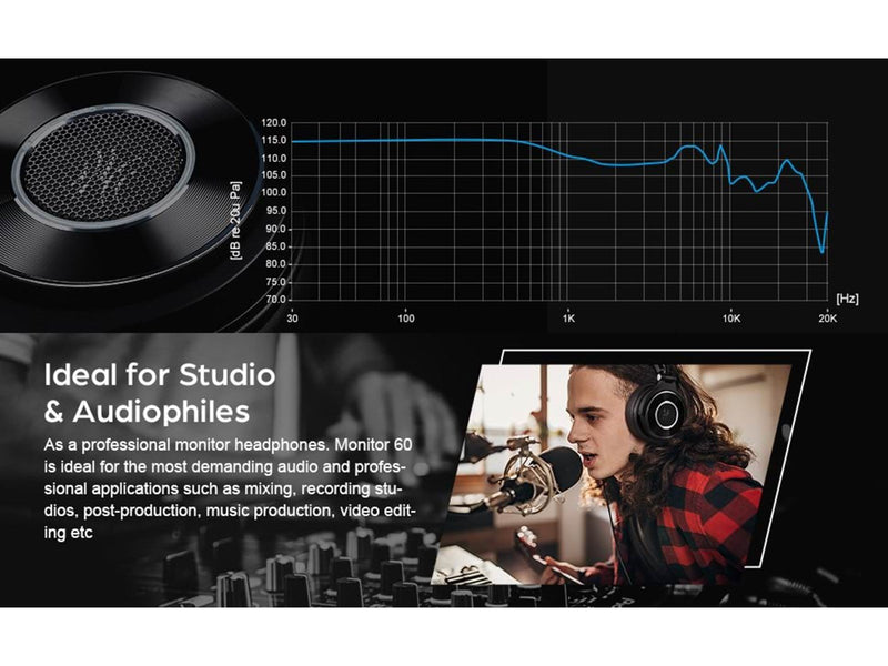 OneOdio Monitor 60 - Black