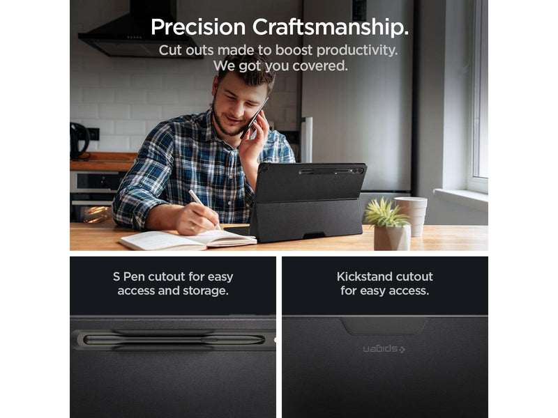 Spigen Thin Fit Pro - black - Samsung Galaxy Tab S10/S9/S8 Ultra