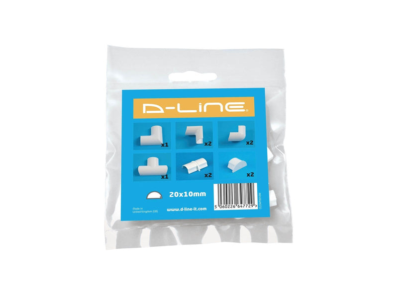 D-LINE Adapter Kit 20x10mm White