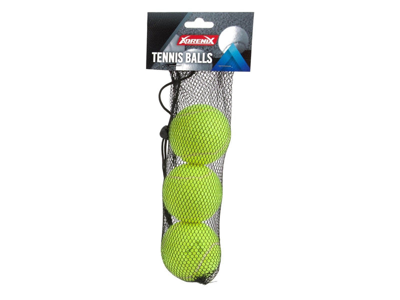 Toi-Toys Adrenix Tennis Balls with Resealable Net 3 pcs.