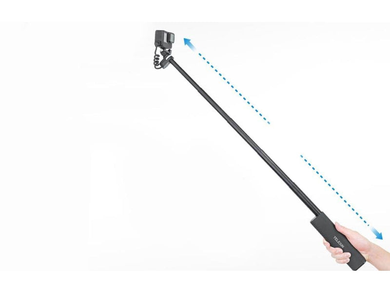 TELESIN Power grip selfie stick (With power bank) Powerbank (Akku) - schwarz - 10000 mAh