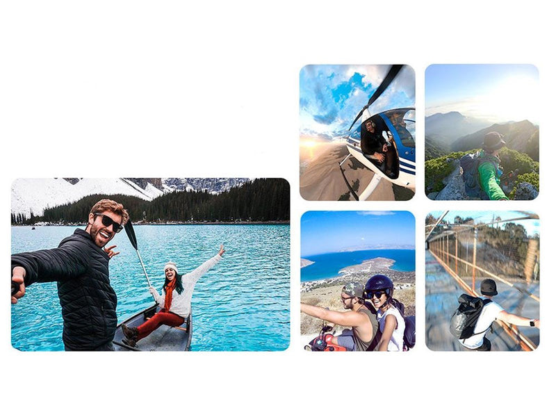 TELESIN Power grip selfie stick (With power bank) Powerbank (Akku) - schwarz - 10000 mAh