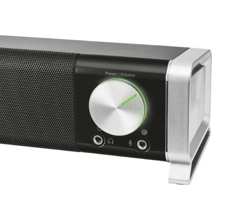 Trust Asto Soundbar-Lautsprecher für PC und TV-Gerät - Schwarz
