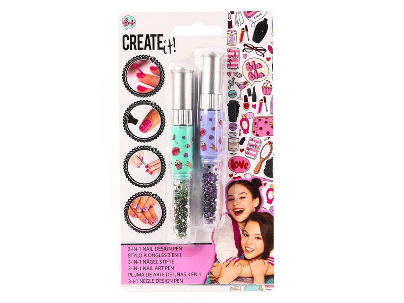 CREATE IT! Beauty Nail Polish 3in1 Pens 2pcs. (Assorted)