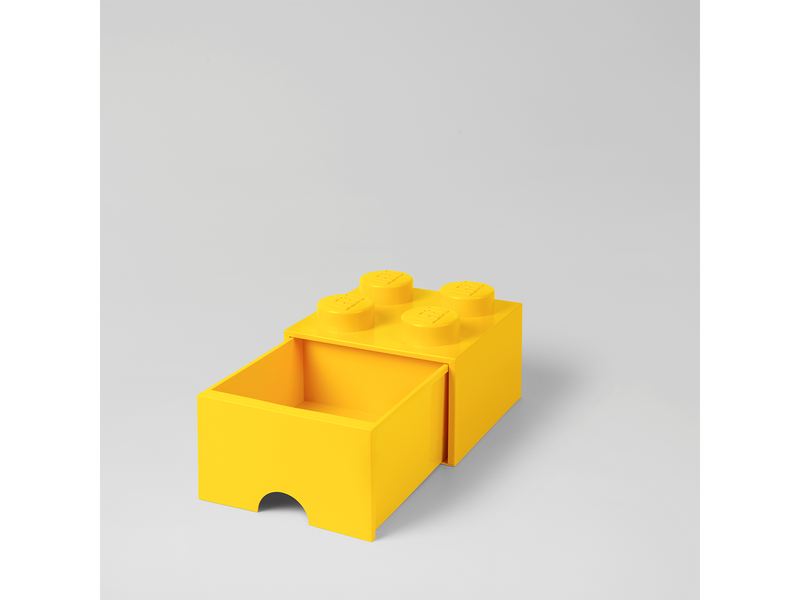 LEGO BRICK DRAWER 4 - YELLOW