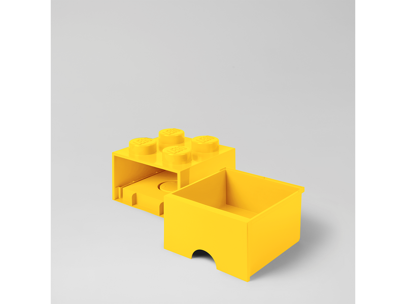 LEGO BRICK DRAWER 4 - YELLOW