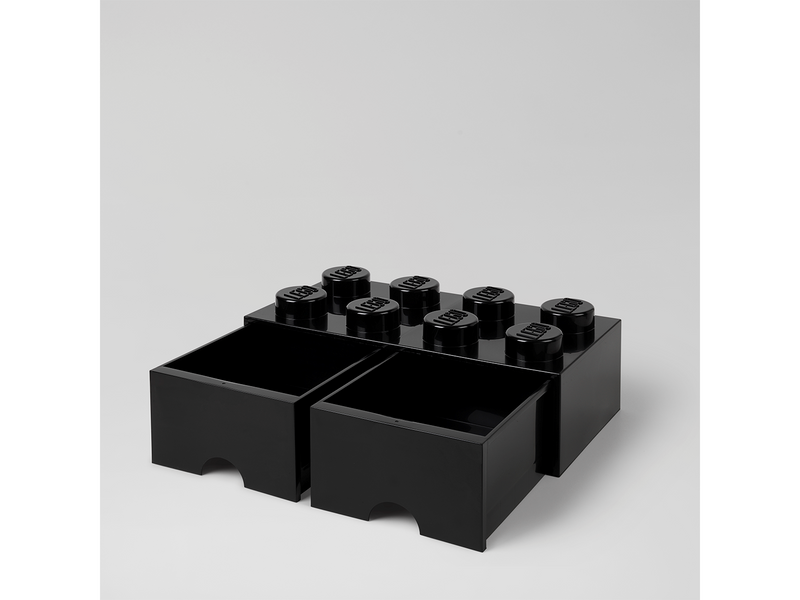 LEGO BRICK DRAWER 8 - BLACK