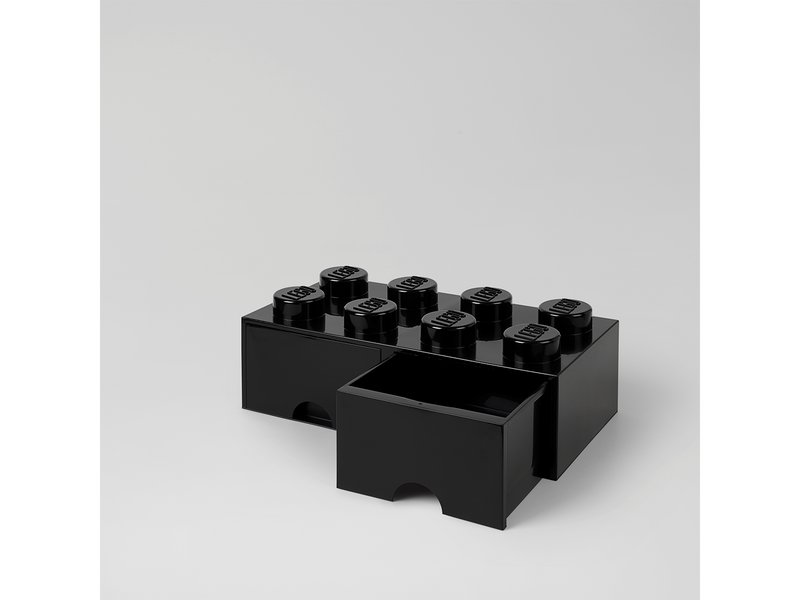 LEGO BRICK DRAWER 8 - BLACK