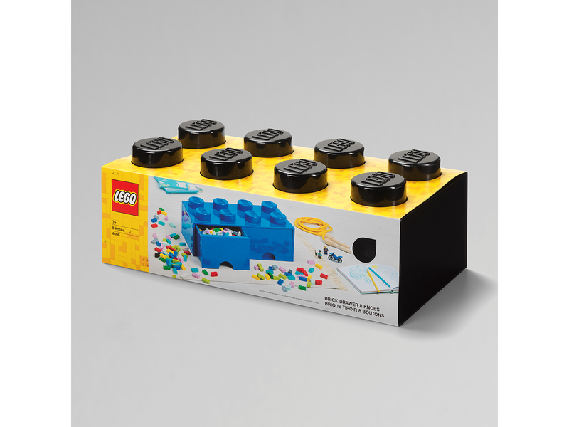LEGO BRICK DRAWER 8 - BLACK
