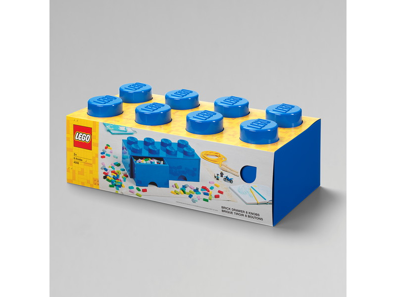 LEGO BRICK DRAWER 8 - BLUE